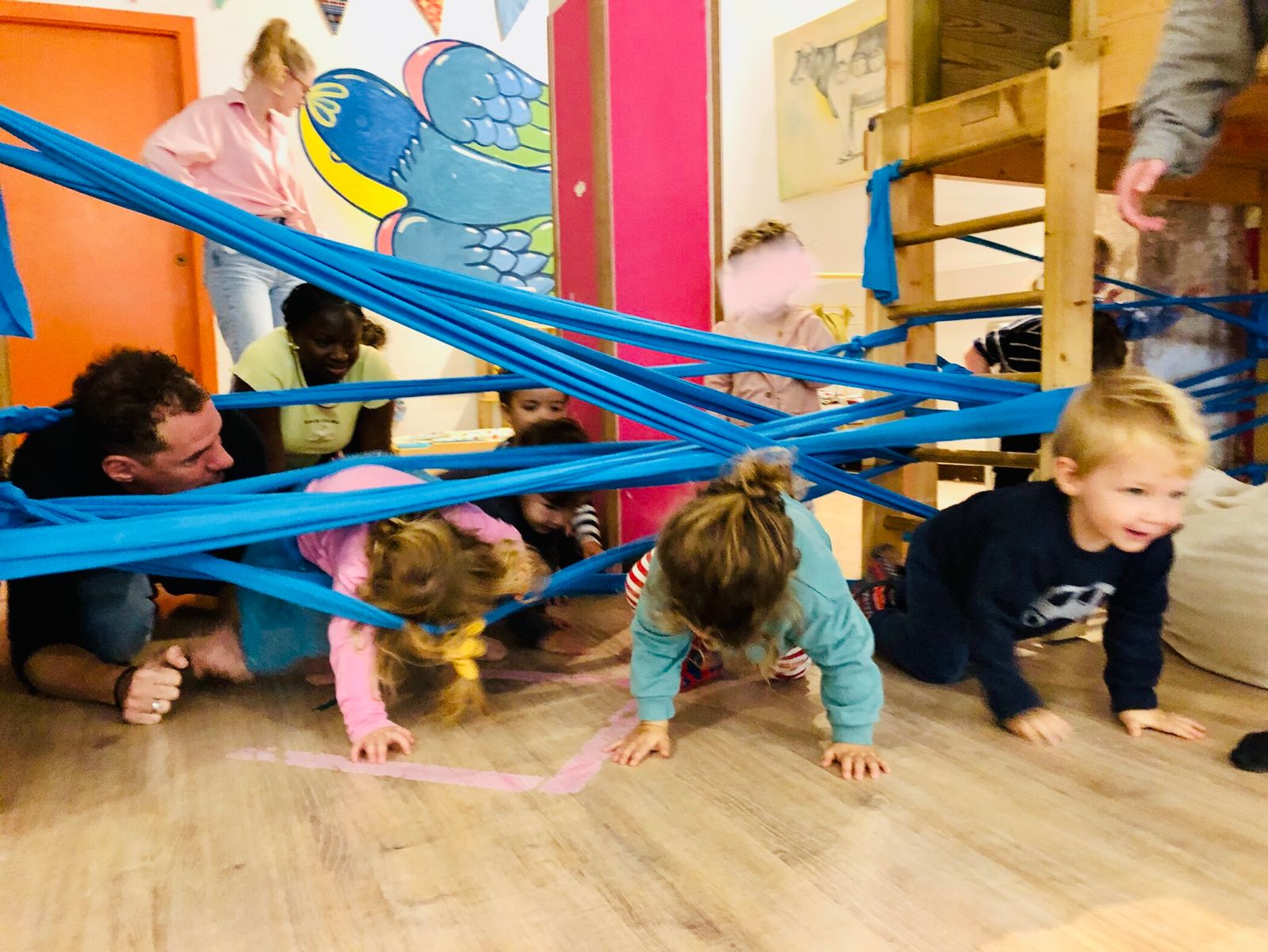 Parcours de psychomotricité