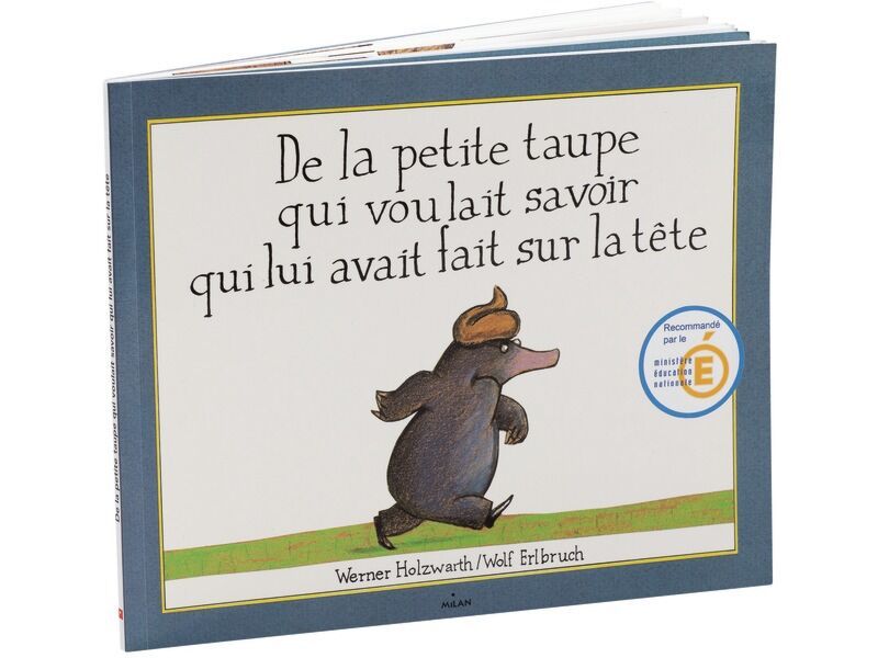 Livre en français : De la petite taupe