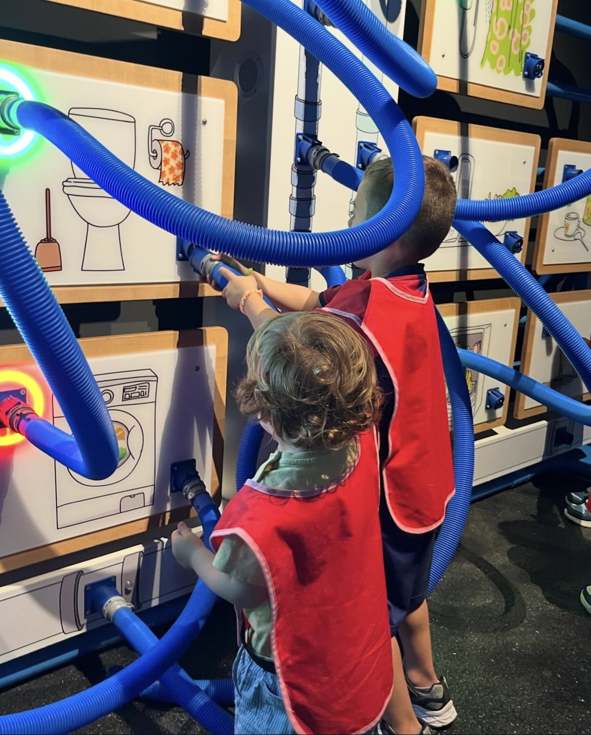 Jeux interactifs au musée Blau