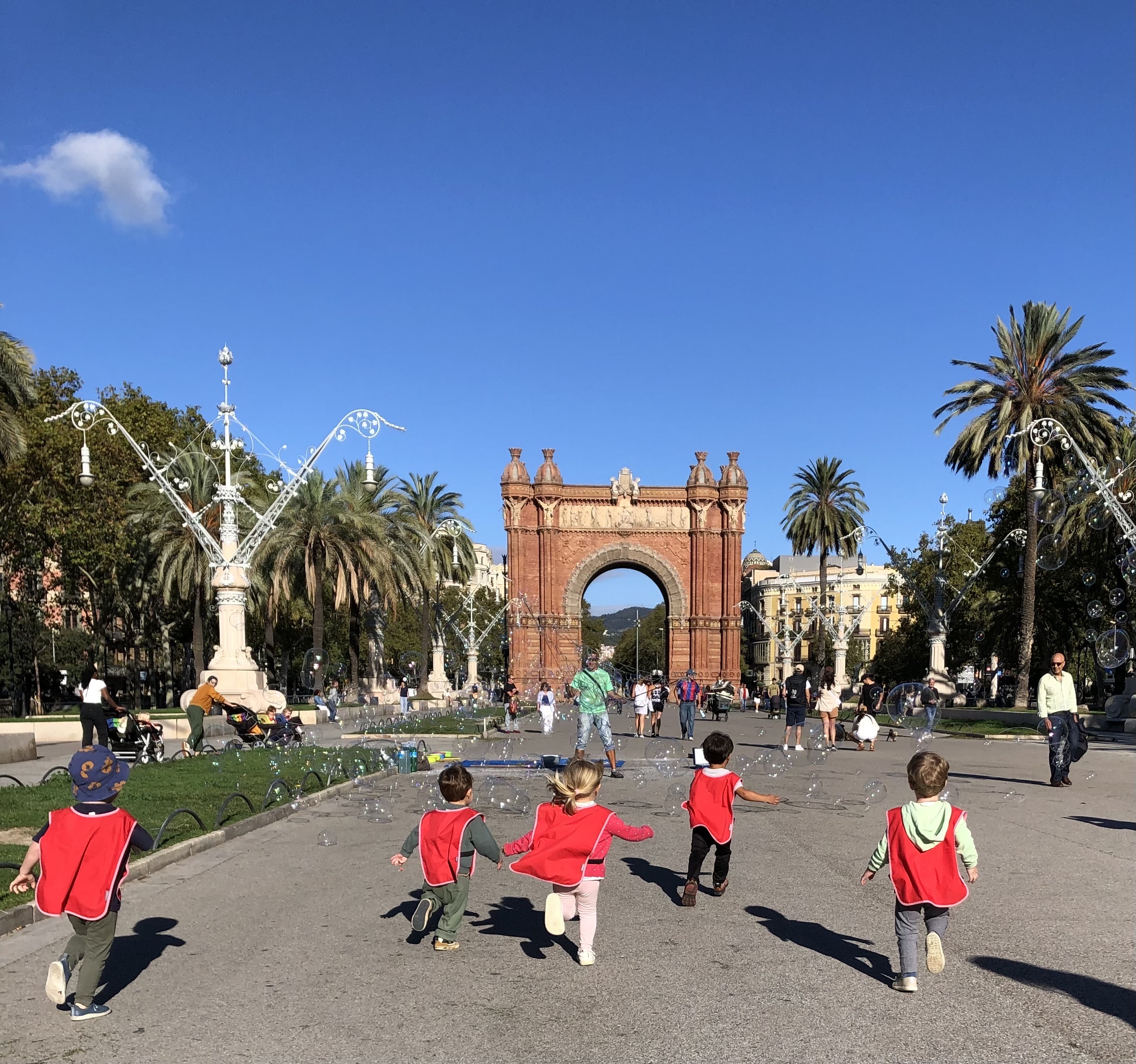 Sortie de La Marelle à l'Arc de Triomf, Barcelone