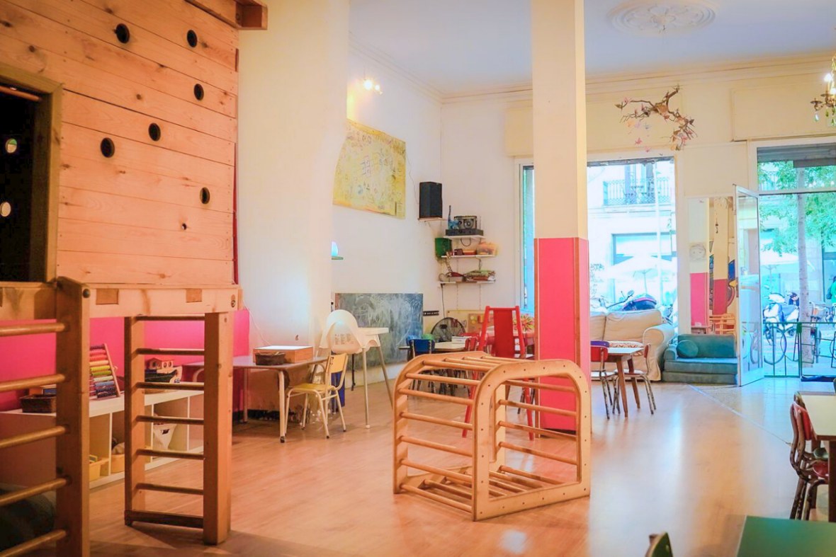 L'espace La Marelle, lumineux et ouvert sur la rue